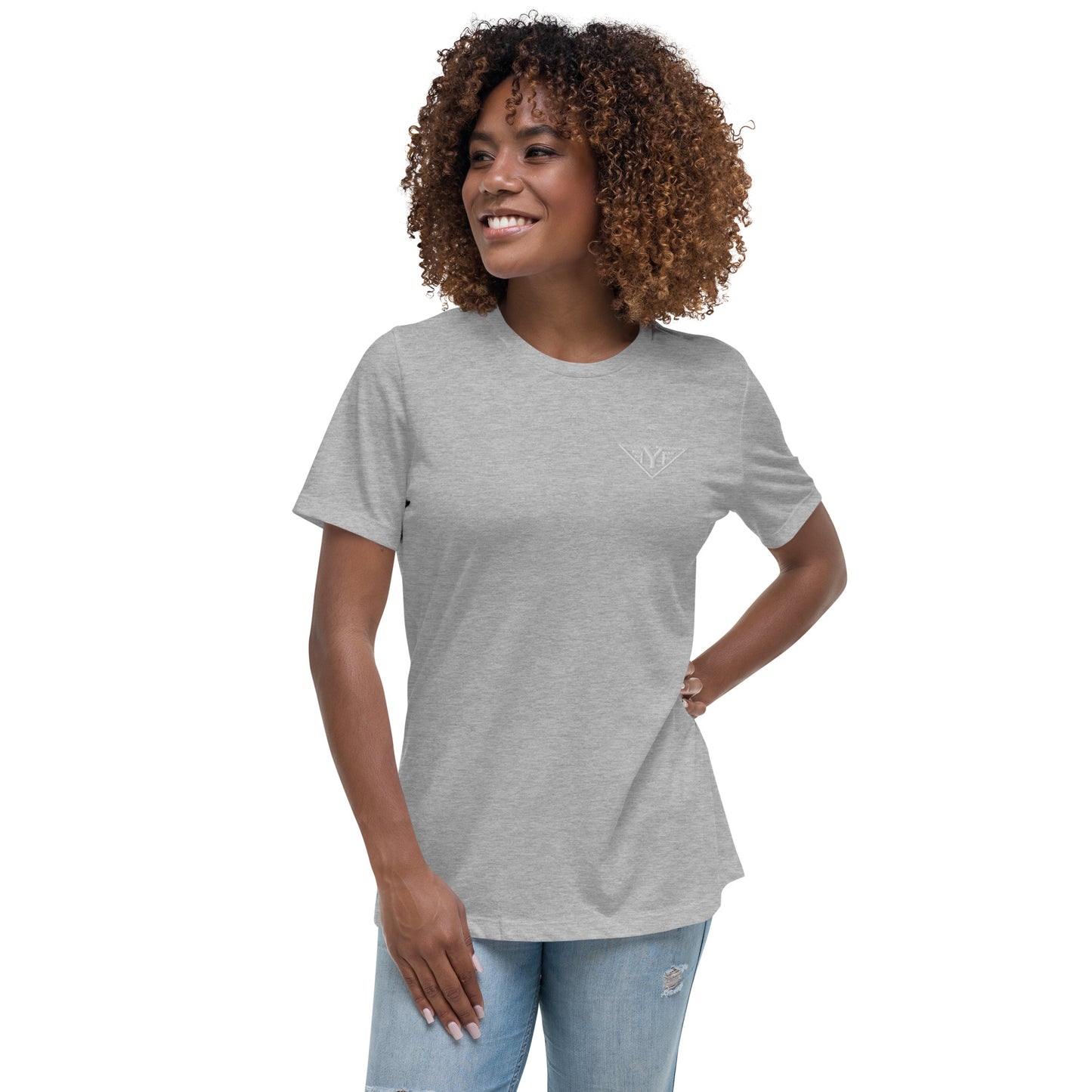 Women's Relaxed T-Shirt (NO WORDING ON BACK)
