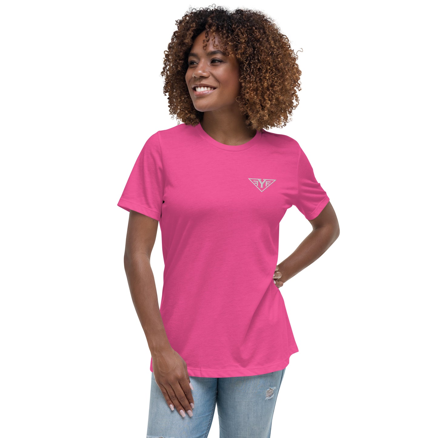 Women's Relaxed T-Shirt (NO WORDING ON BACK)