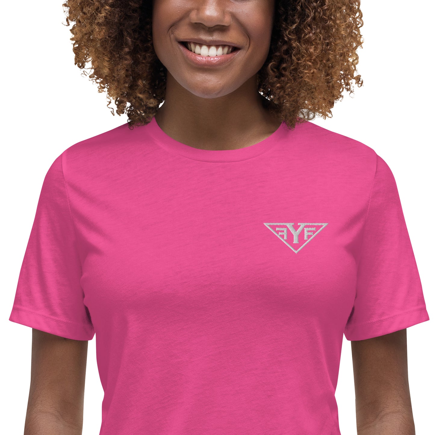 Women's Relaxed T-Shirt (NO WORDING ON BACK)