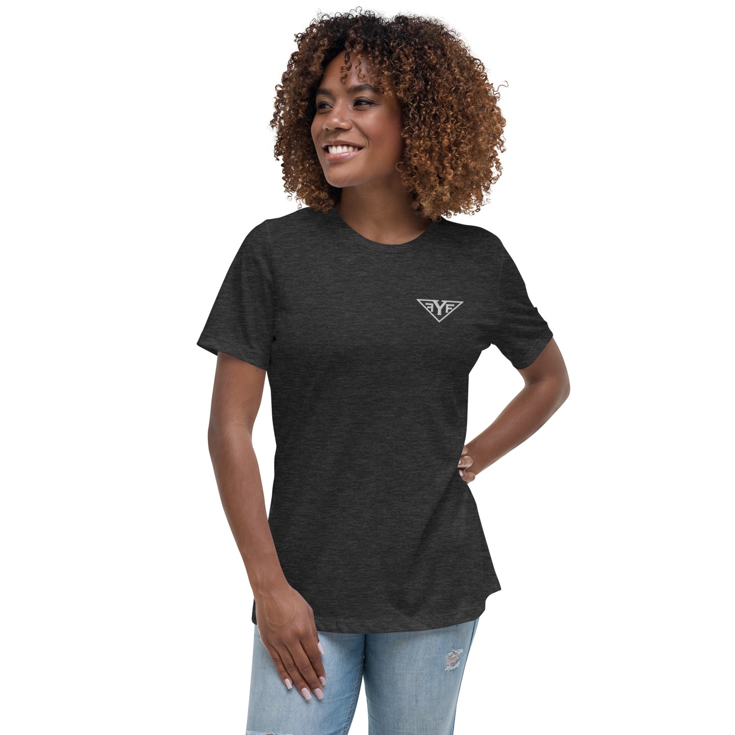 Women's Relaxed T-Shirt (NO WORDING ON BACK)