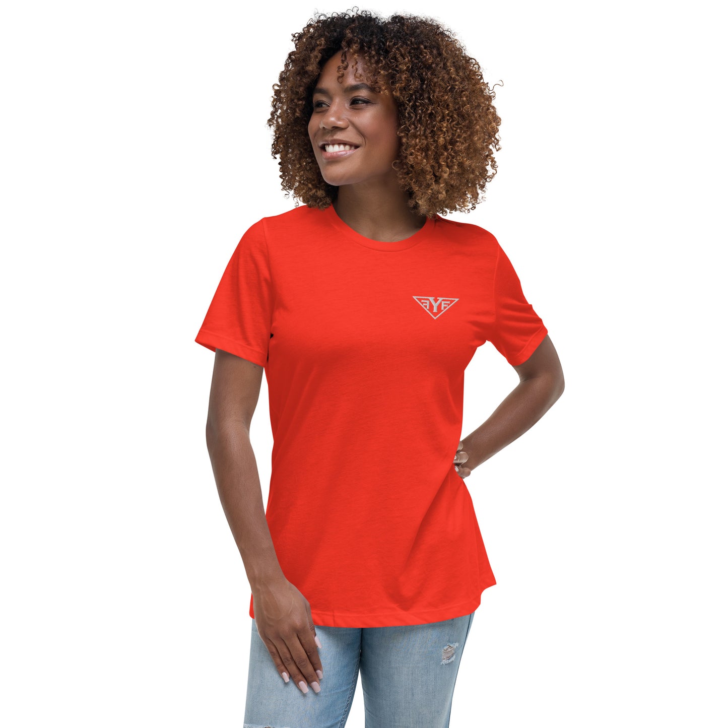 Women's Relaxed T-Shirt (NO WORDING ON BACK)