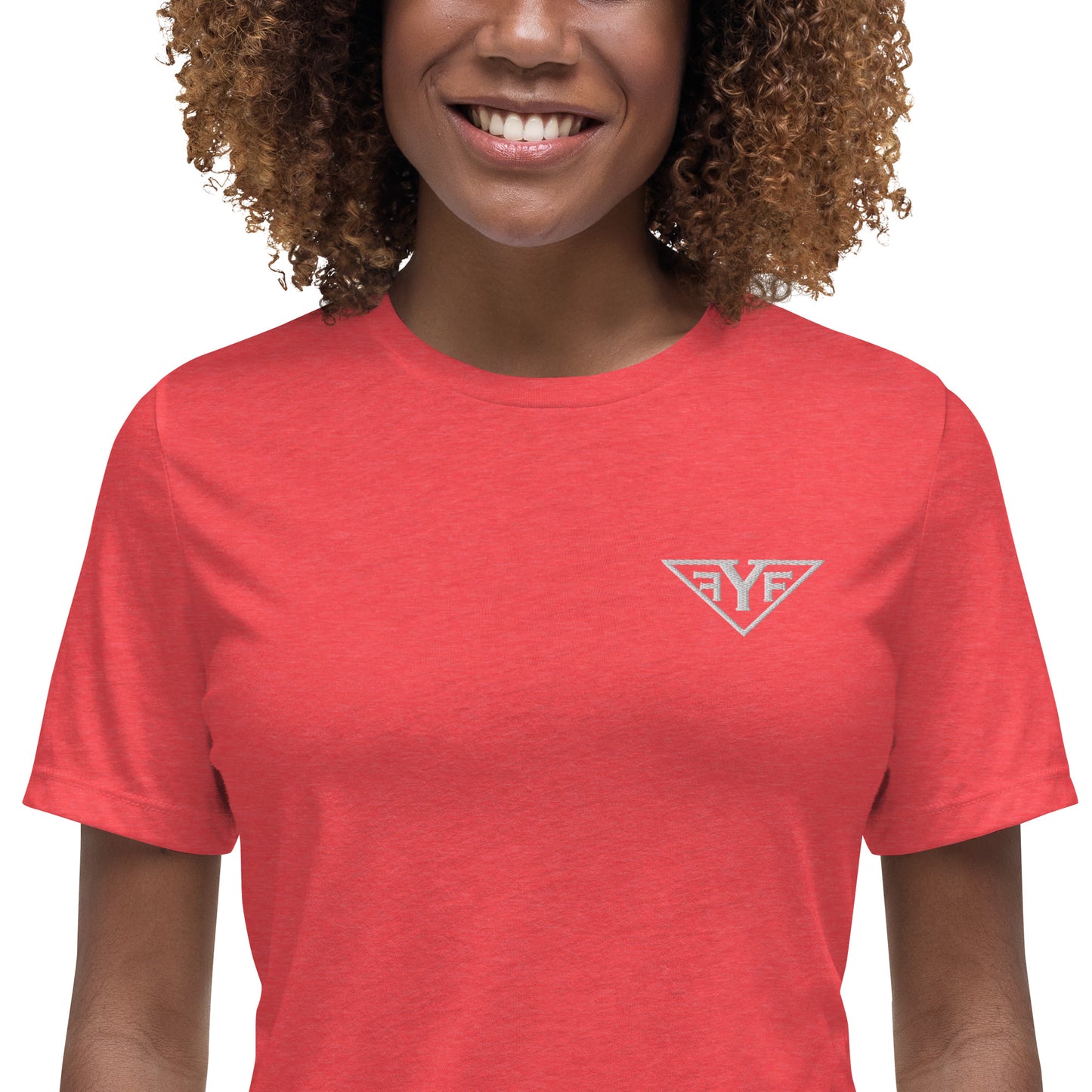 Women's Relaxed T-Shirt (NO WORDING ON BACK)